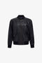 JC Just Cavalli leather bomber jacket JC Just Cavalli leather bomber jacket Black TFP001-TF097