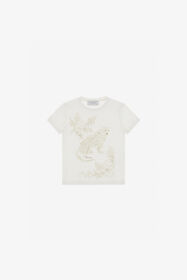 JU Floral Delight Tee White TJT64E-JD001