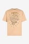 JC Beige Graphic Print T-shirt JC Beige Graphic Print T-shirt BEIGE VFT033-VF077