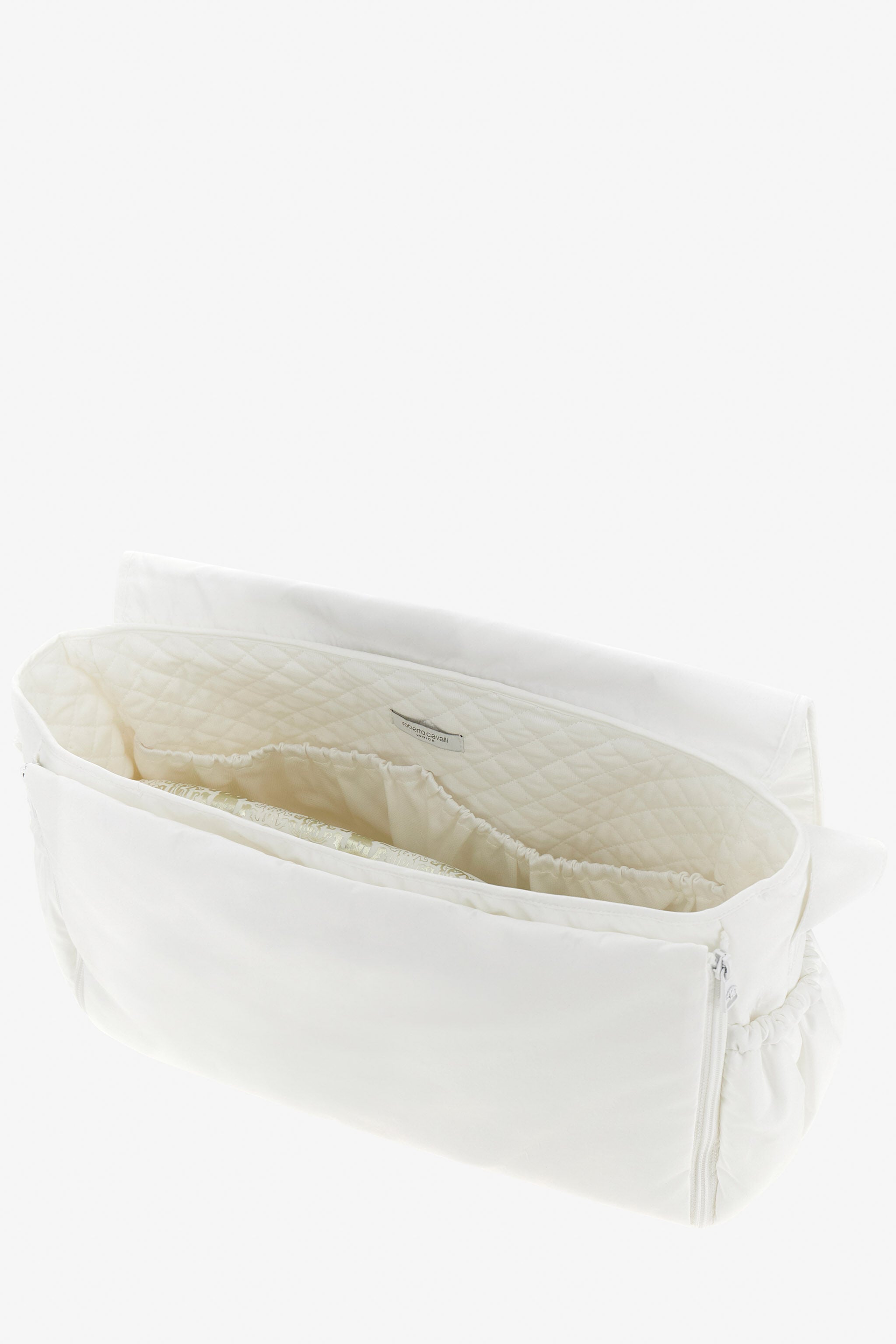 JU RC Monogram-Embroidered Changing Bag White TJT824-SB001