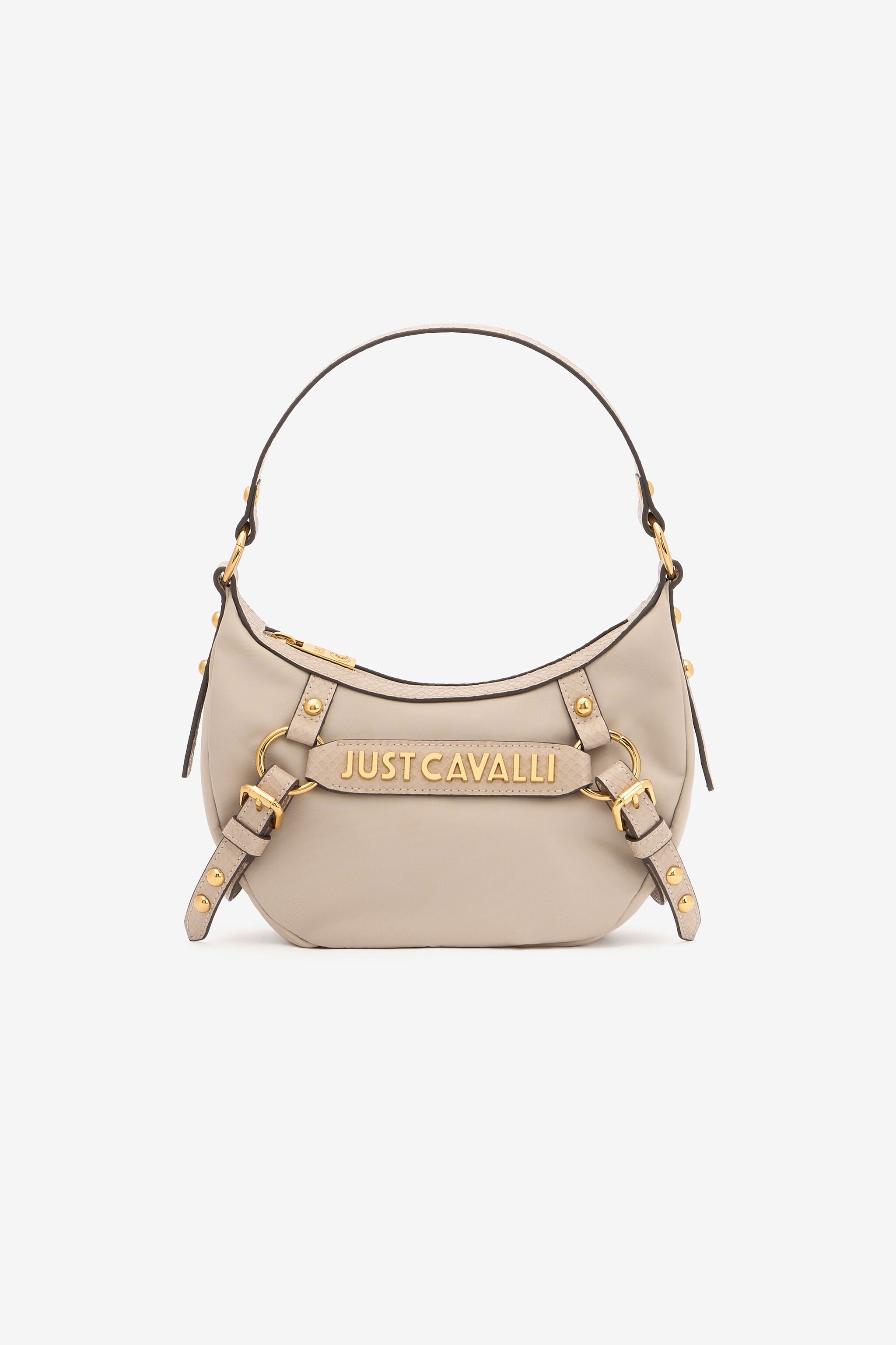 JC Hobo Bag With Straps And Logo Light Brown UFB095-UF464