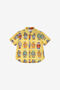 JU Robot Adventure Kids Shirt JU Robot Adventure Kids Shirt Yellow SJT700-4FI71
