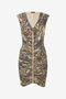 JC Mini-Robe Avec Glissière Et Imprimé Python JC Mini-Robe Avec Glissière Et Imprimé Python CORTECCIA UFT180-UF246