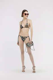 JC Slip bikini Just Cavalli Light blue/Black SFM008-SF039