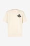 JC Cream Logo Print T-Shirt JC Cream Logo Print T-Shirt OFF WHITE VFT071-VF115