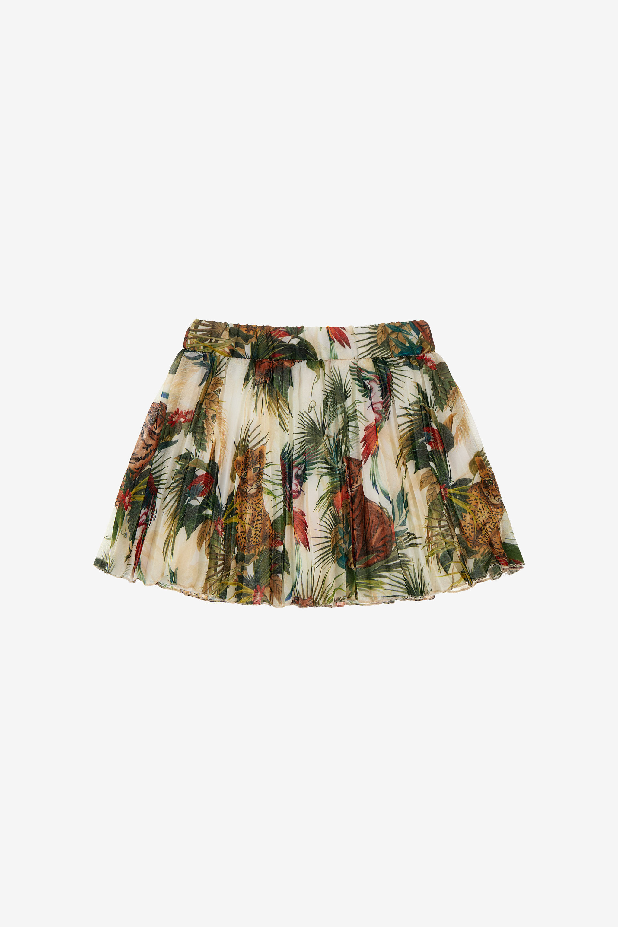 JU Jupe courte imprimé Jungle JU Jupe courte imprimé Jungle Vert SJT308-2NI95