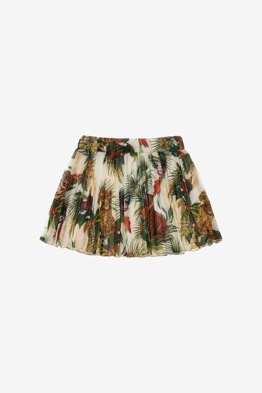 JU Jupe courte imprimé Jungle JU Jupe courte imprimé Jungle Vert SJT308-2NI95