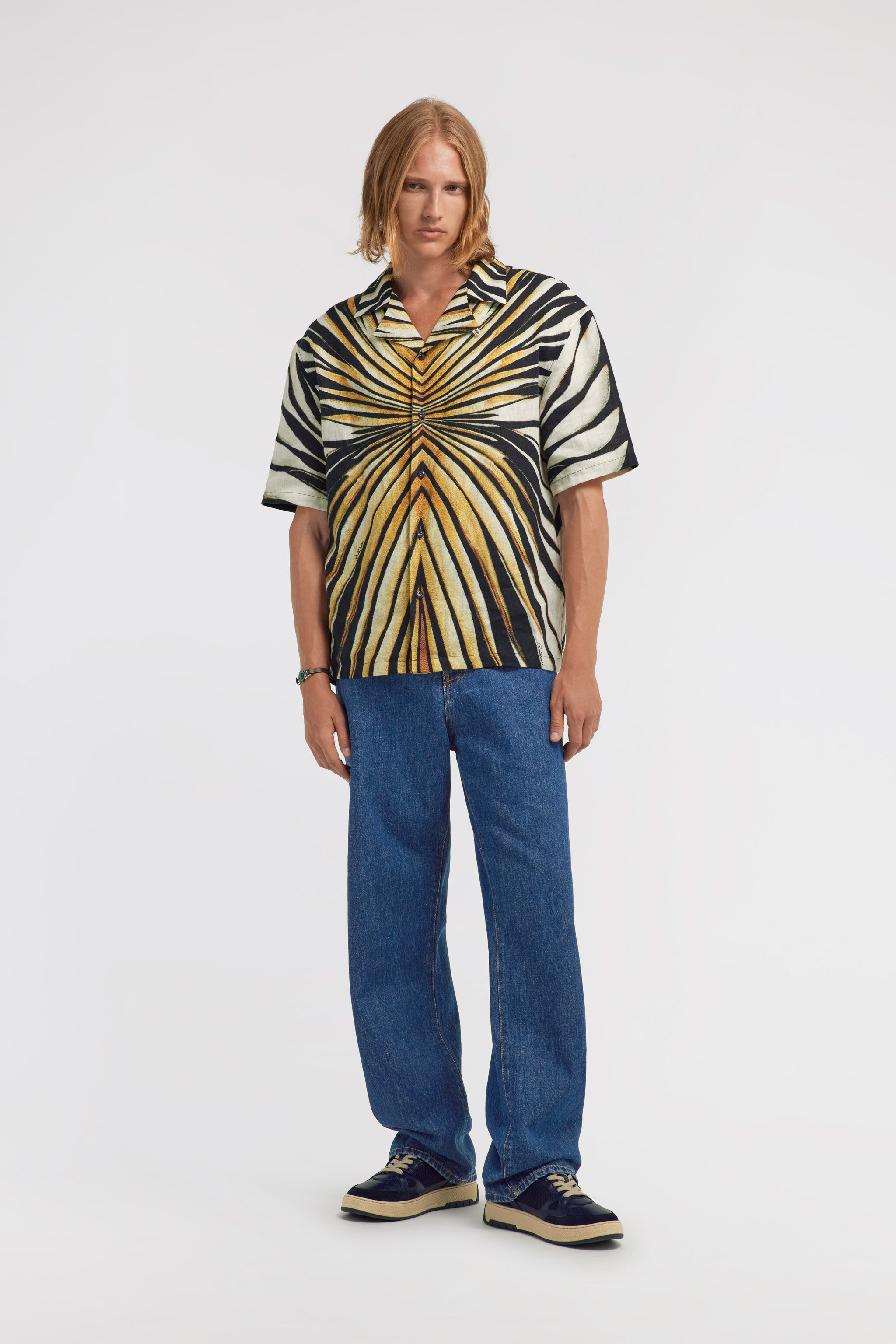 RC Wide leg Jeans RC Wide leg Jeans Dunkelblau TRJ211-VT001