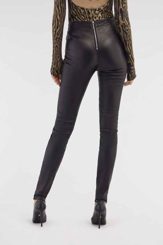 RC Leather leggings Schwarz RKP202-PN086