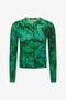 RC Malachite print cardigan RC Malachite print cardigan Green TKM905-MQ014