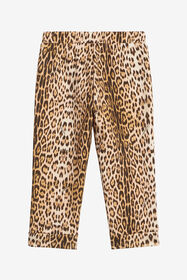 JU Pantaloni Sportivi Con Stampa Jaguar Skin Marrone chiaro UJT217-5OO52