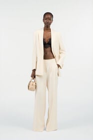 JC Pantaloni Ampi Crema Con Cut-Out OFF WHITE UFT091-UF130