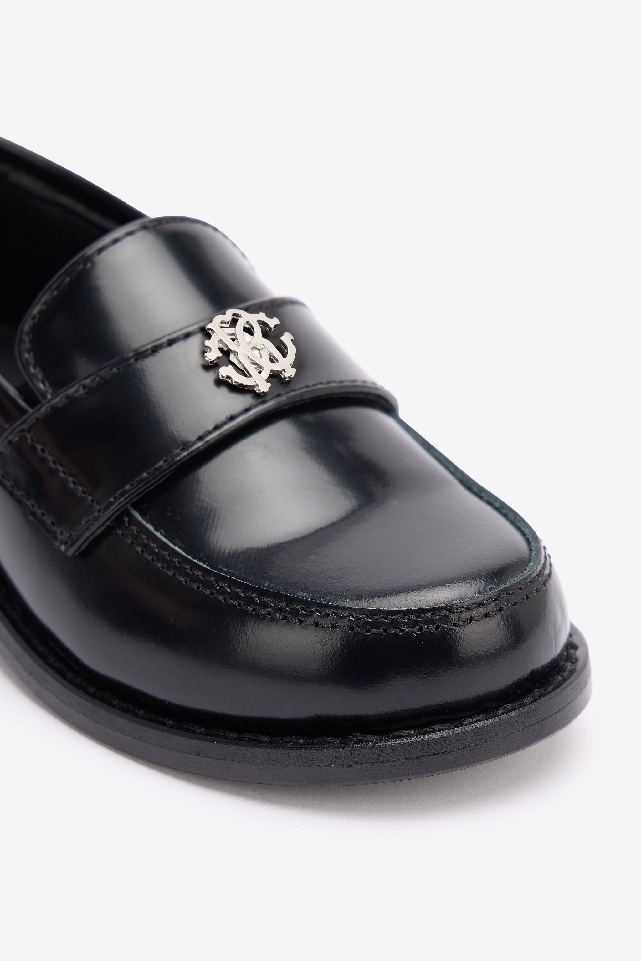 JU Mocassins Avec Monogramme RC BLACK TJS03O-PZJ02