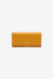 RC Ostrich-Effect Rectangular Wallet Yellow VKA007-PZ702