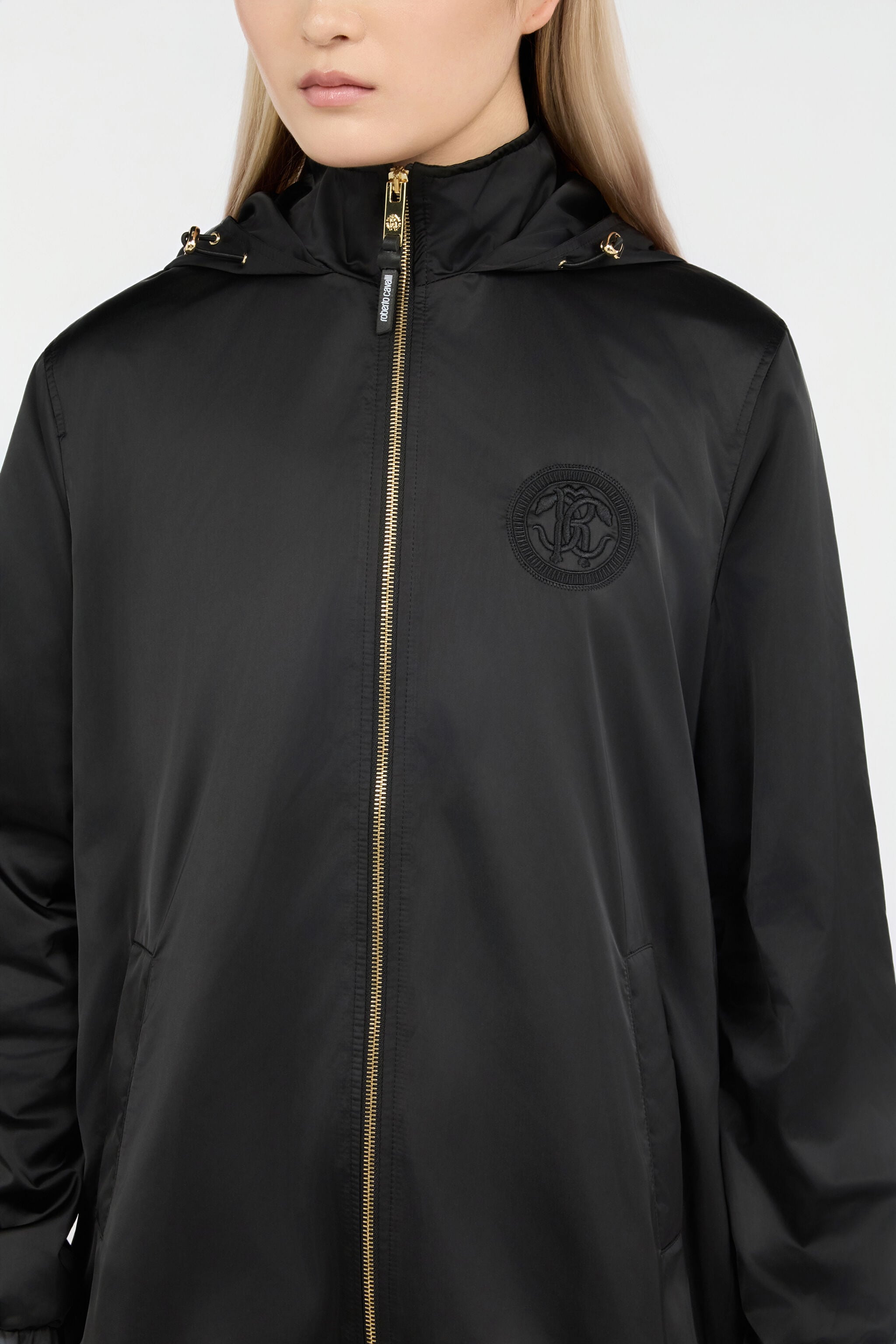 RC Black Hooded Jacket RC Black Hooded Jacket BLACK QOT40A-TO009