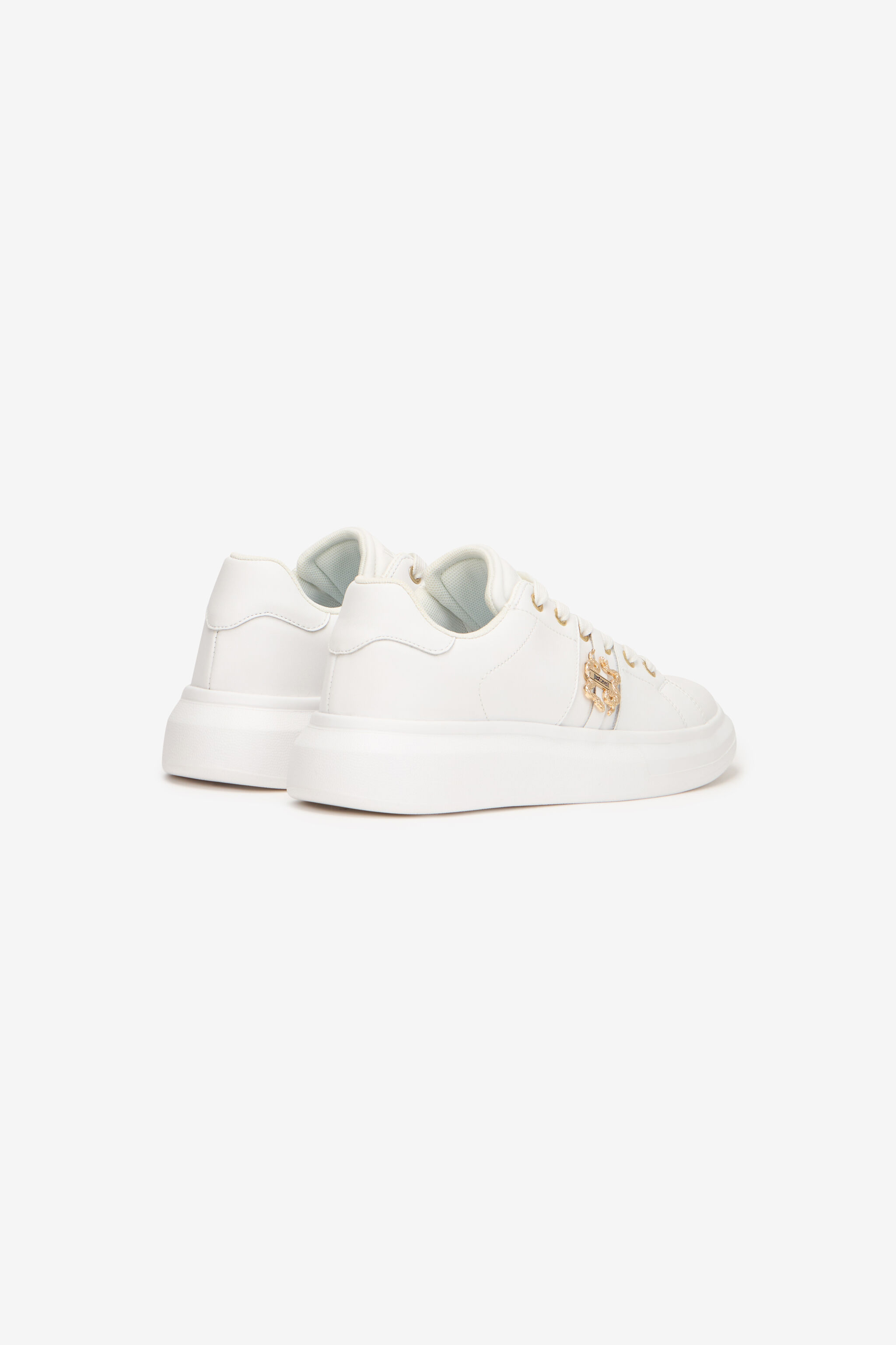 JC Baskets avec détail doré JC Baskets avec détail doré WHITE XFS001-XF397