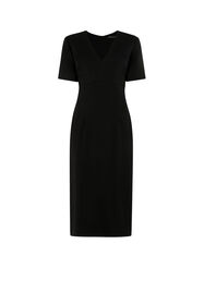 RC V-Neck Dress Schwarz KOT10A-KZ001