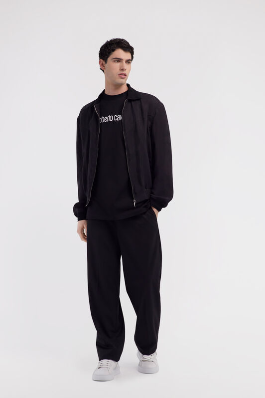 RC T-shirt with Logo Black SRT61B-JD060
