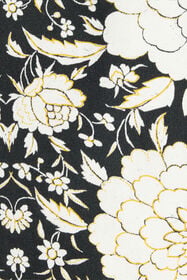 RC Pants With All-Over Floral Print Black/White VQJ207-DAP71