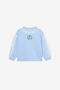 JU Sweat-Shirt Avec Monogramme RC JU Sweat-Shirt Avec Monogramme RC Bleu clair UJT66E-CF050
