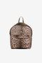 JU Leopard-Print Backpack JU Leopard-Print Backpack Light brown QJB001-5RF65