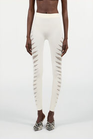 RC Leggings avorio con cut-out Avorio UKT230-MA001