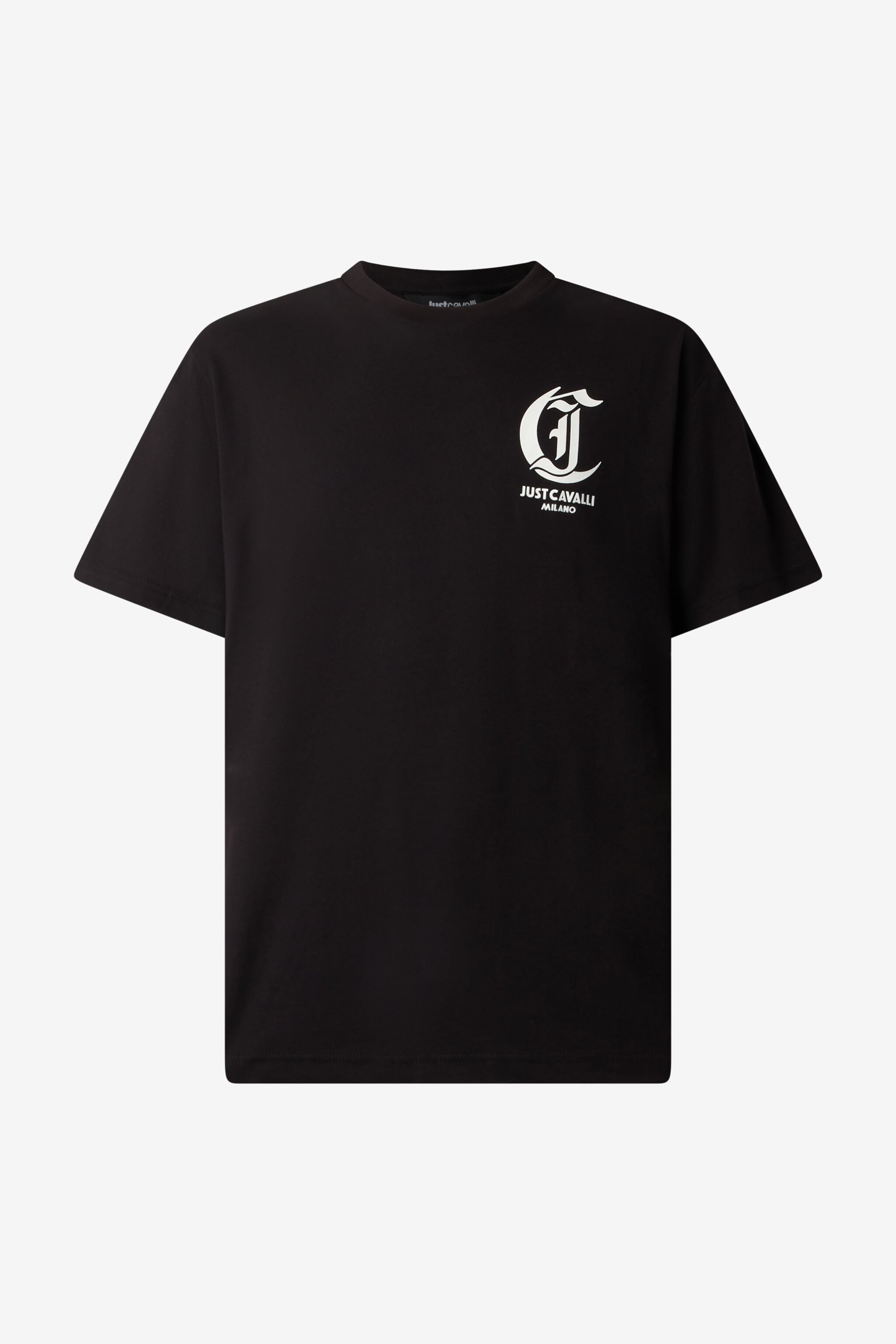 JC T-Shirt with JC Monogram JC T-Shirt with JC Monogram Black TFT045-TF062