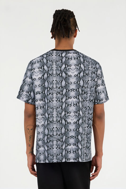 RC Python Print T-Shirt BLACK QOT62C-JFR25