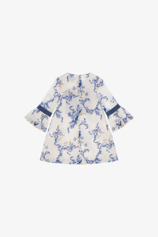 JU Printed Dress JU Printed Dress Light blue SJT146-4FL49