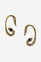 RC Snake-Shaped Earrings RC Snake-Shaped Earrings Gold VKG013-AM081