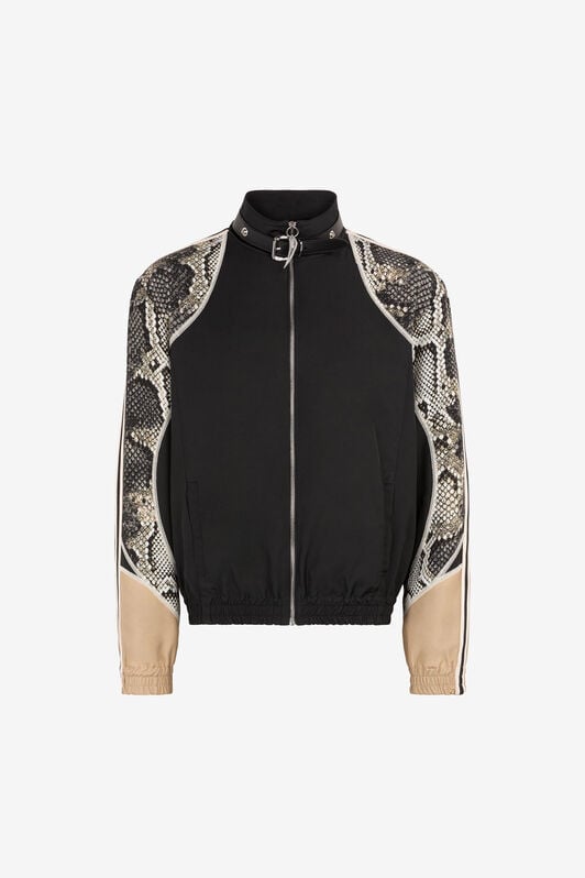 RC Python-Print Track Jacket RC Python-Print Track Jacket BLACK PNT85D-FT078