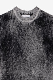 JU Ombré-Strickpullover BLENDED GREY/BLACK XJM60L-LK001