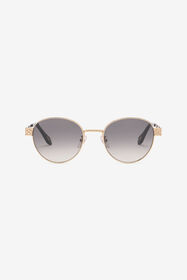 JC Unisex geometrical metal frame SHINY TOTAL ROSE GOL VALD38-ID283