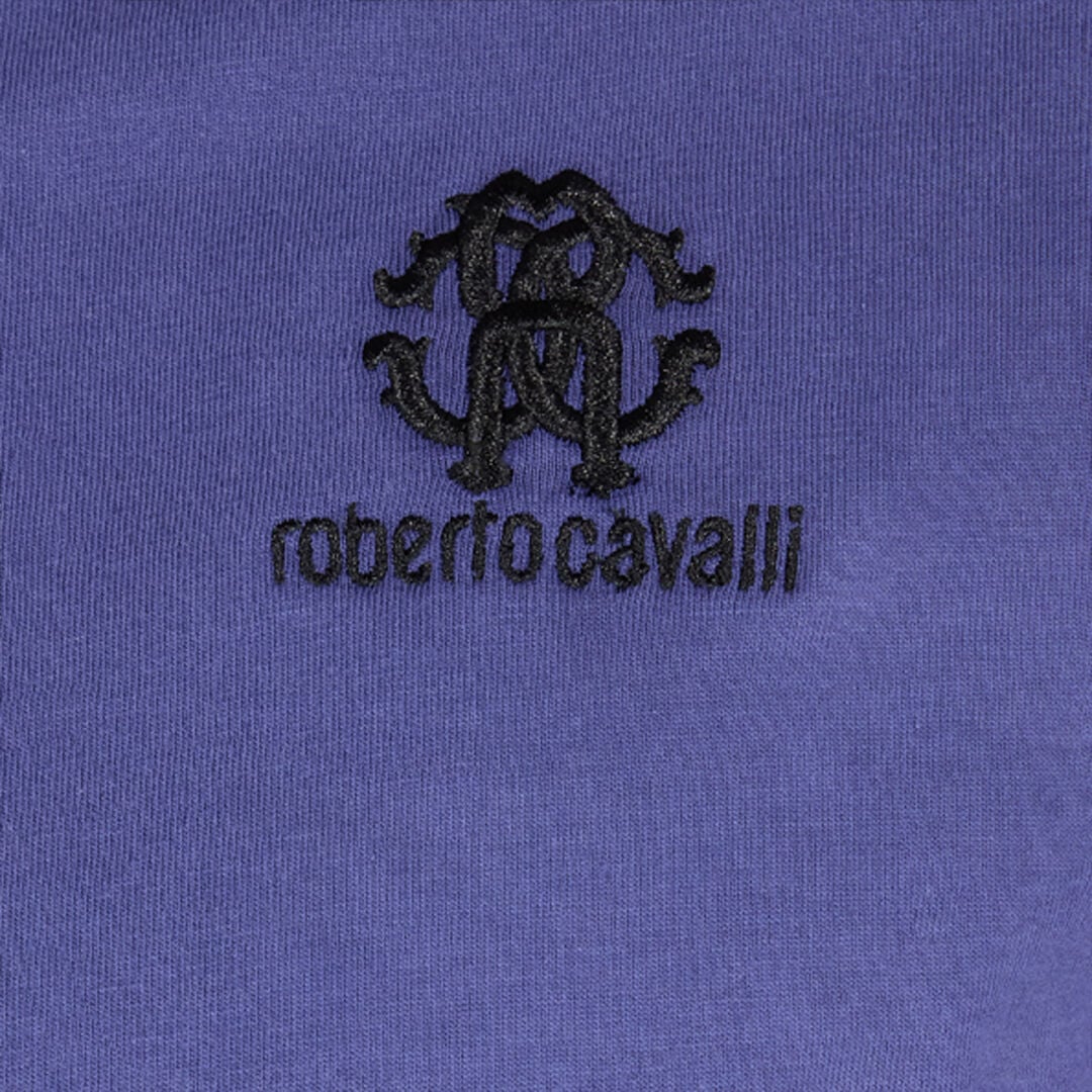 RC T-Shirt Mit Stickerei In Form Des Monogramms RC Und Logo RC T-Shirt Mit Stickerei In Form Des Monogramms RC Und Logo Navy POT60A-JD060