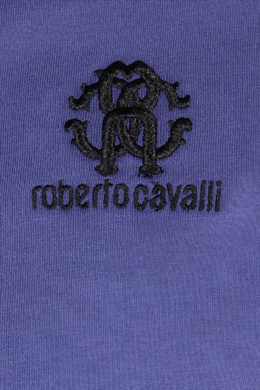 RC T-Shirt Mit Stickerei In Form Des Monogramms RC Und Logo RC T-Shirt Mit Stickerei In Form Des Monogramms RC Und Logo Navy POT60A-JD060