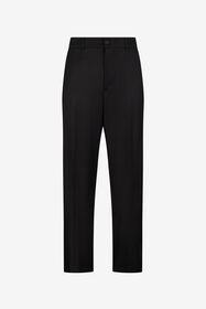 JC Pantaloni Neri a Gamba Larga con Logo BLACK VFT012-VF012