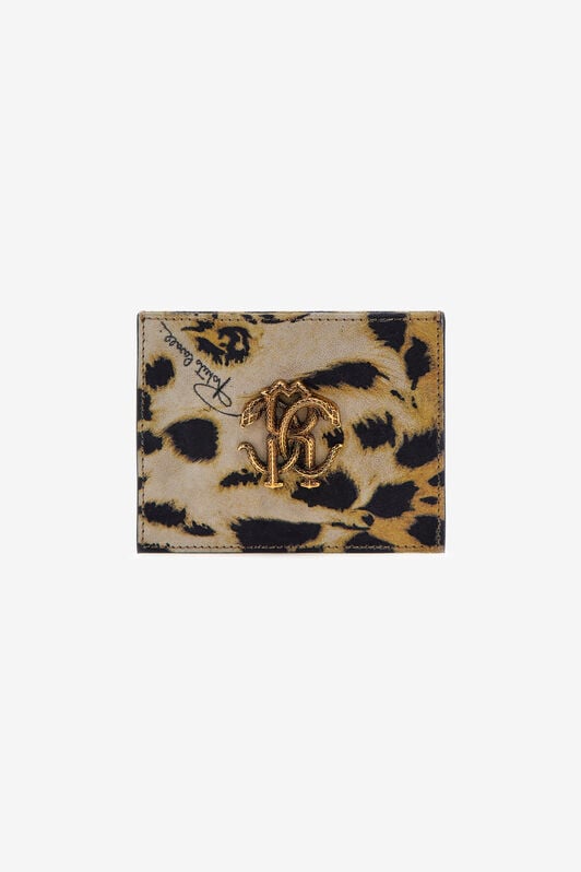 RC Cardholder with Monogram RC RC Cardholder with Monogram RC Light Brown SKA004-PZC26