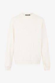 RC Sudadera Blanca Con Monogram RC IVORY SOT66D-CF008