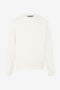 RC Sweat-shirt Blanc Avec Monogram RC RC Sweat-shirt Blanc Avec Monogram RC IVORY SOT66D-CF008