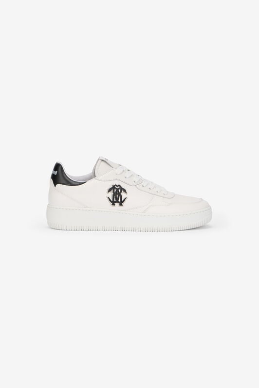 RC Weiße Sneaker mit Monogram RC RC Weiße Sneaker mit Monogram RC WHITE QOS00D-PZ099