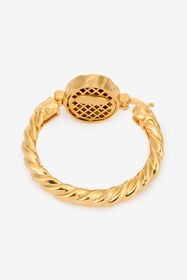 RC Golden Bangle With Ruby Stone ORO/RUBINO VWG008-AM081