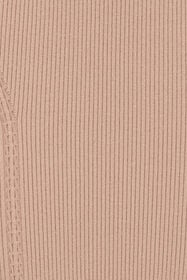 RC Beige Cut-Out Ribbed Midi Dress NUTS ROM10B-FEC33