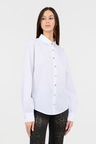 RC Camicia Bianca Con Bottoni Dorati WHITE TOT70C-FA005