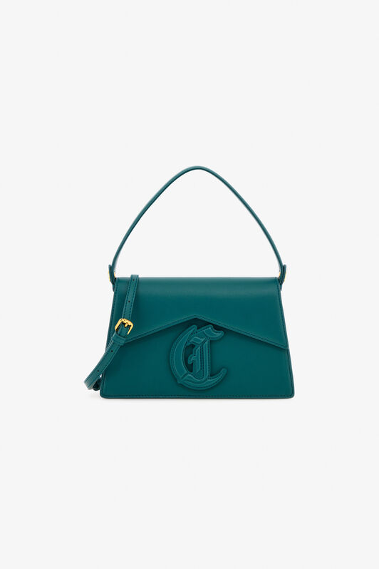 JC Just Cavalli Shoulder Bag Green TFB077-TF442