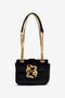 JC Bolso De Hombro Negro De Terciopelo Hebilla Serpiente JC Bolso De Hombro Negro De Terciopelo Hebilla Serpiente BLACK VFB061-VF693