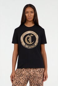 JC Black T-Shirt BLACK/GOLD VFT180-VF303