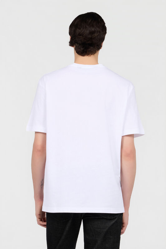 JC White T-Shirt with Logo JC White T-Shirt with Logo WHITE Q61255-Q0158