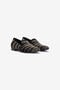RC Animal-Print Loafers With Rhinestones RC Animal-Print Loafers With Rhinestones Black/Silver URS004-SE127