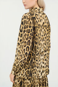 RC Leopard Print Mini Dress JAGUAR QOT10D-6DG34