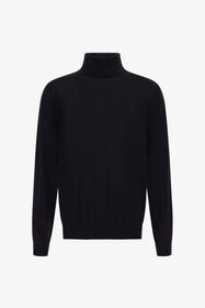 RC Rollkragenpullover Schwarz SRM621-MA006